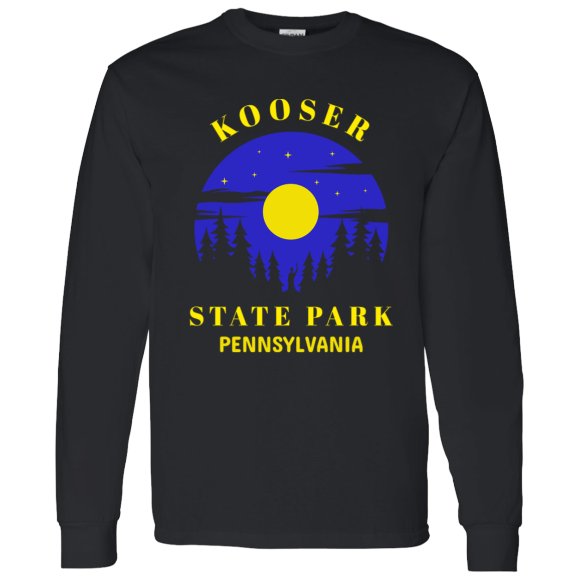 Kooser State Park LS T-Shirt