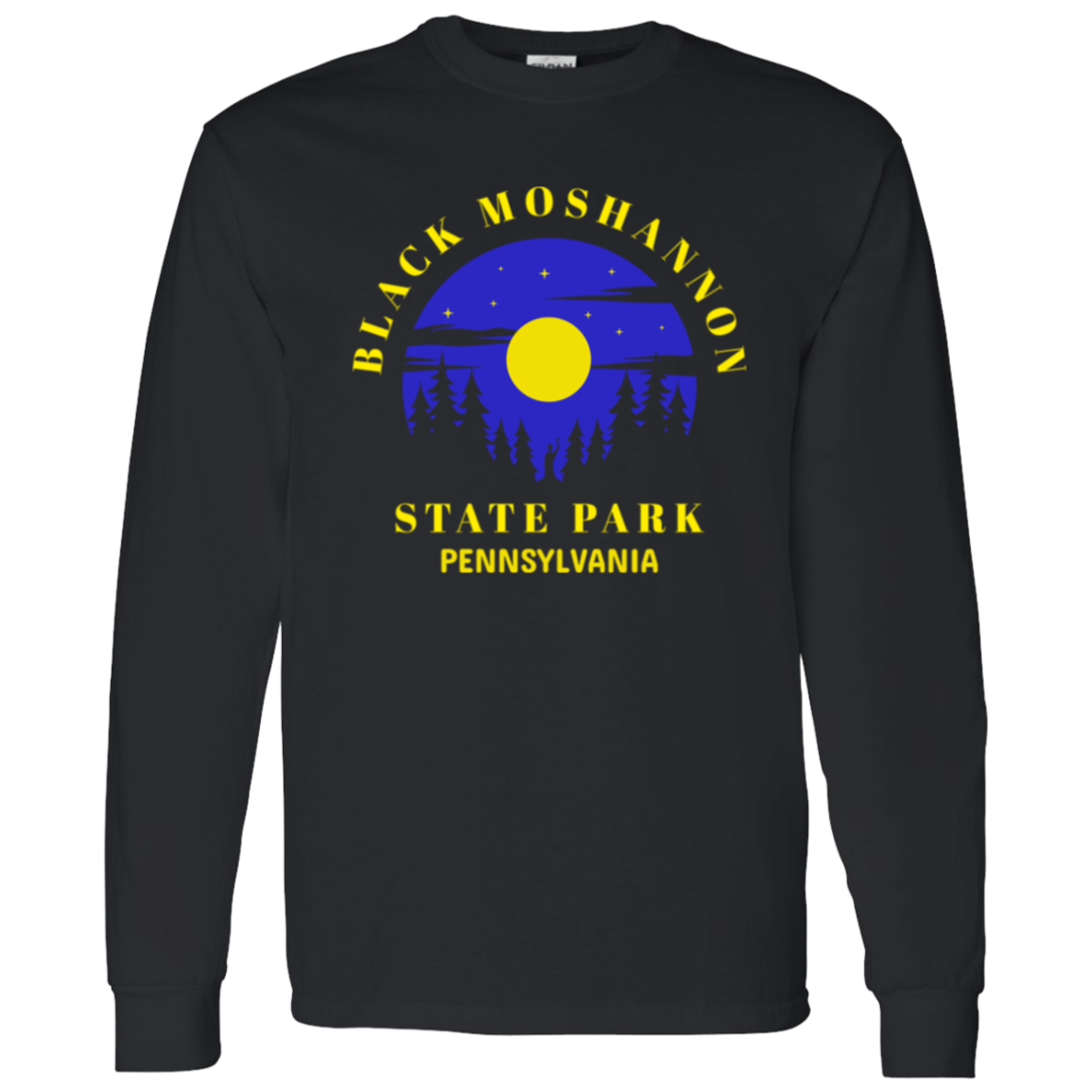 Black Moshannon State Park LS T-Shirt