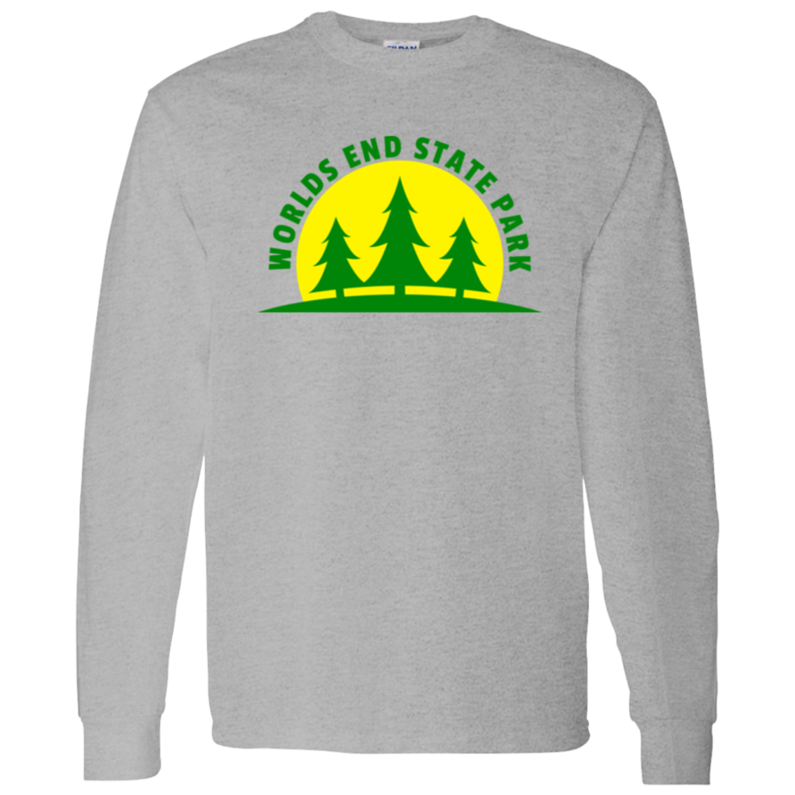 Worlds End State Park LS T-Shirt