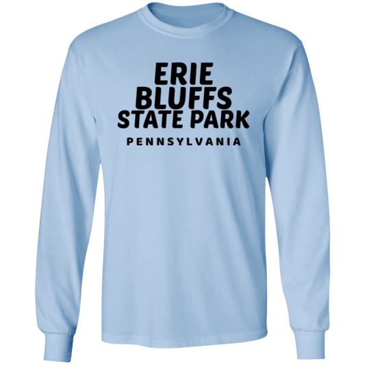 Erie Bluffs State Park LS T-Shirt