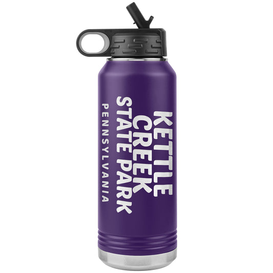 Kettle Creek State Park 32oz Insulated Water Bottle